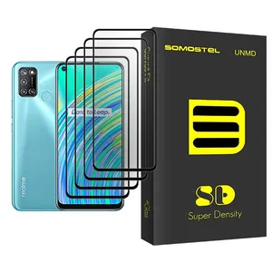 Somastel SD Glass MIX004 Screen Protector For Realme C17 Pack Of 4