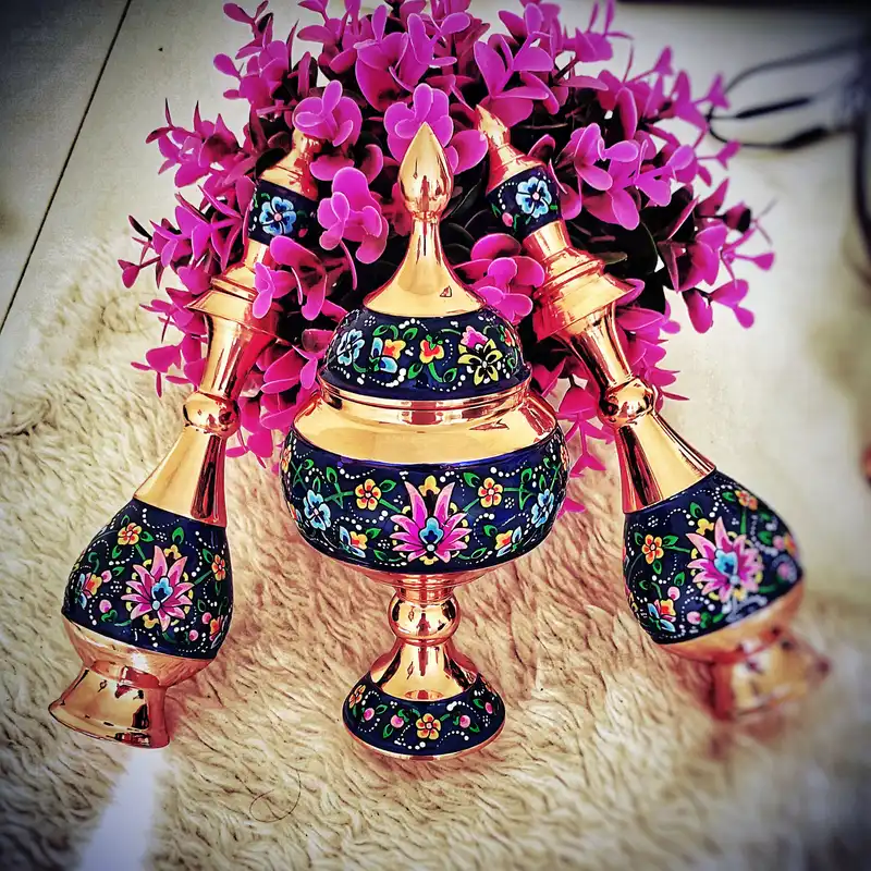 تنگ مسی میناکاری کد 24Btoranj