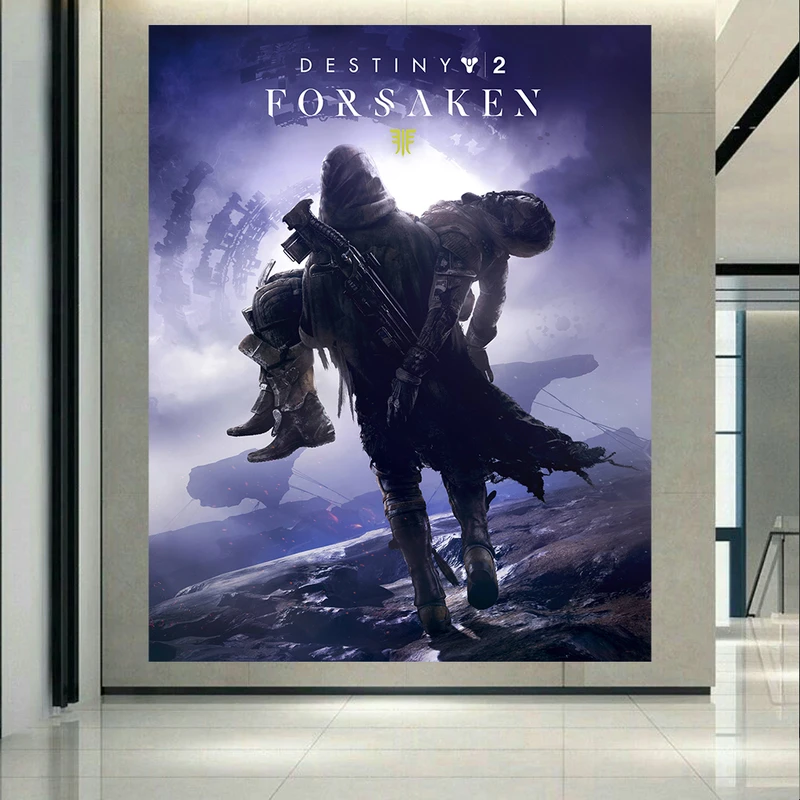 پوستر پارچه ای طرح گیم مدل Destiny 2 کد AR18550