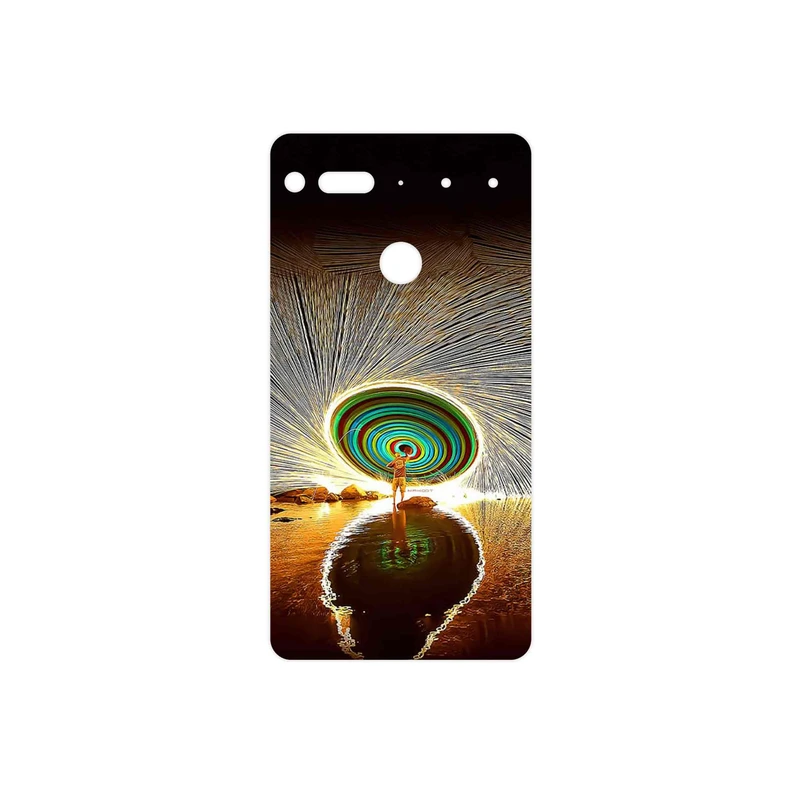 برچسب پوششی ماهوت مدل Night Light Fountain مناسب برای گوشی موبایل اسنشال PH1