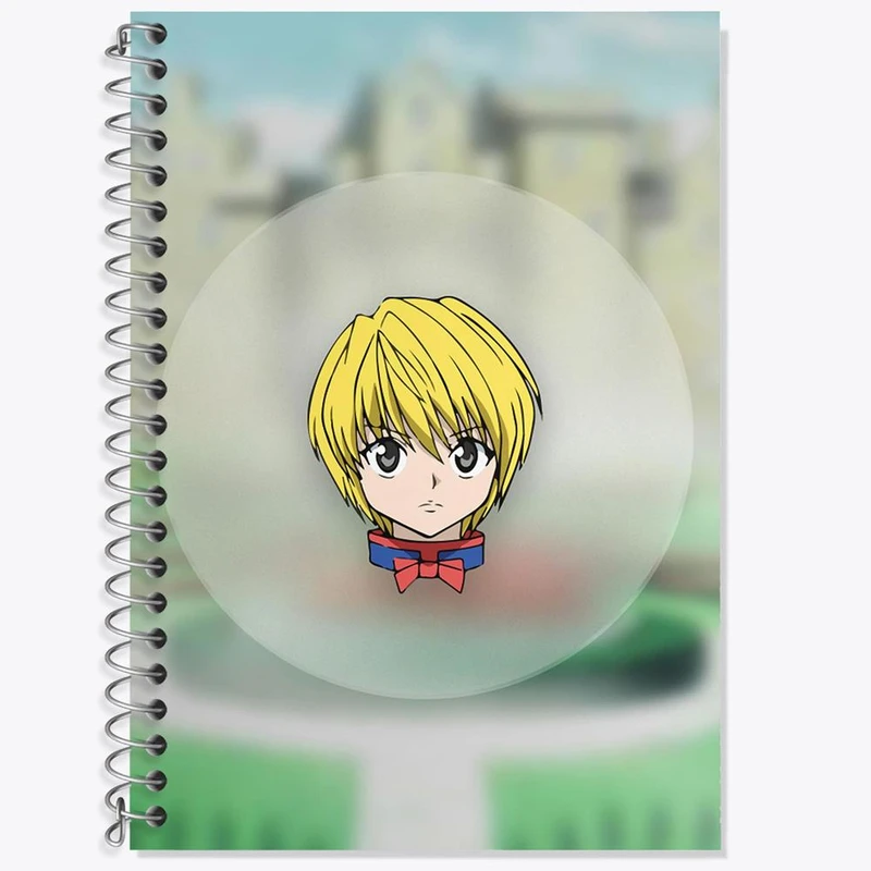 دفتر زبان 50 برگ خندالو مدل سه خط طرح کوراپیکا انیمه هانتر ایکس هانتر Hunter × Hunter کد 11957