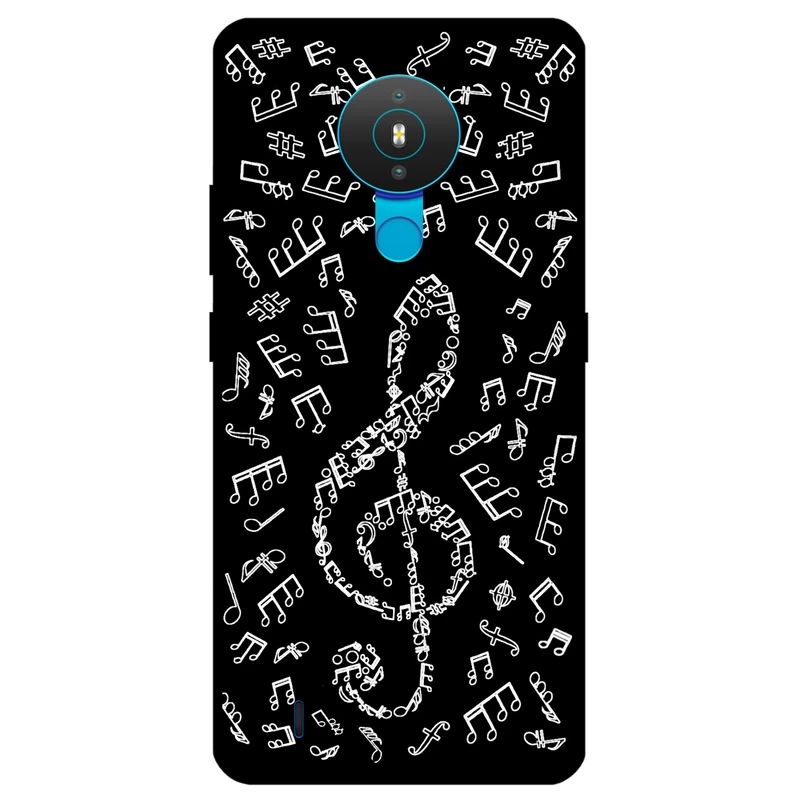 کاور مگافون طرح نوت موسیقی مدل 1370 مناسب برای گوشی موبایل نوکیا 1.4     