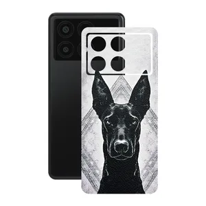 Remax cover sticker Leth model Doberman design suitable for Xiaomi Poco X6 Pro mobile phone