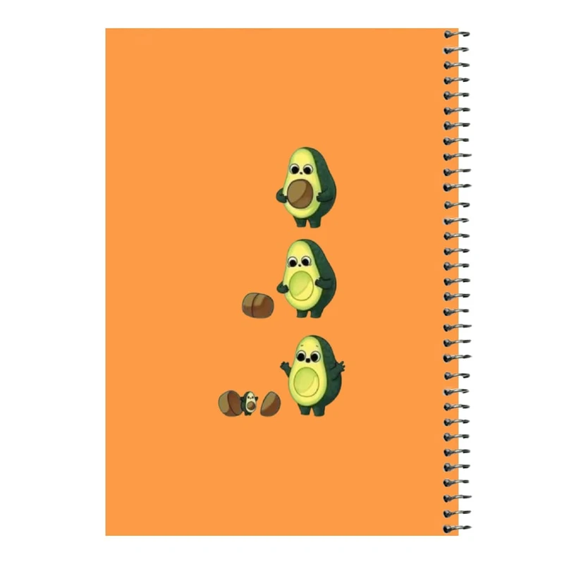 دفتر مشق 80 برگ اس جی مدل آووکادو