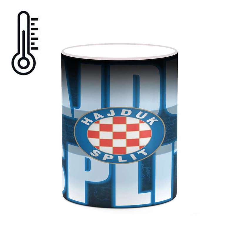 ماگ حرارتی کاکتی مدل تیم Hajduk split کد mgh19651