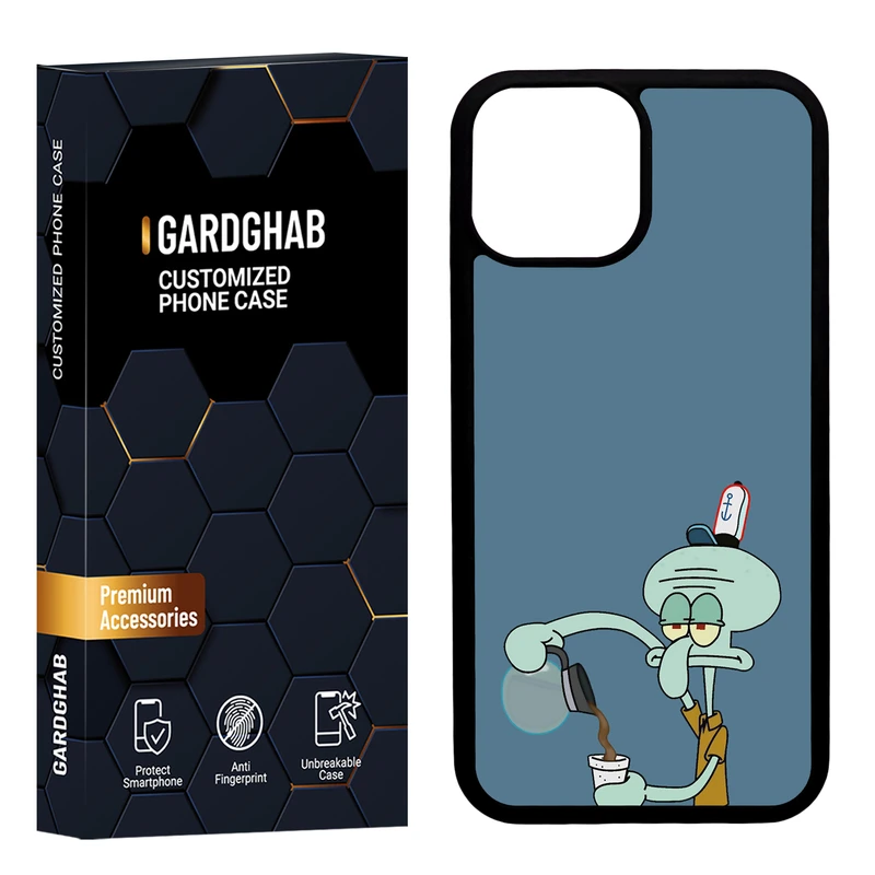 کاور گارد قاب مدل دور ژله ای فانتزی مناسب برای گوشی موبایل اپل iPhone 13 Mini