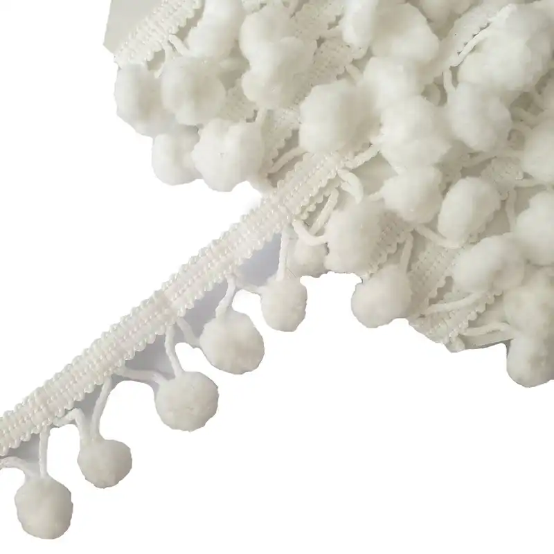 نوار یراق مدل پوم پوم کد W3W طول 5 متر