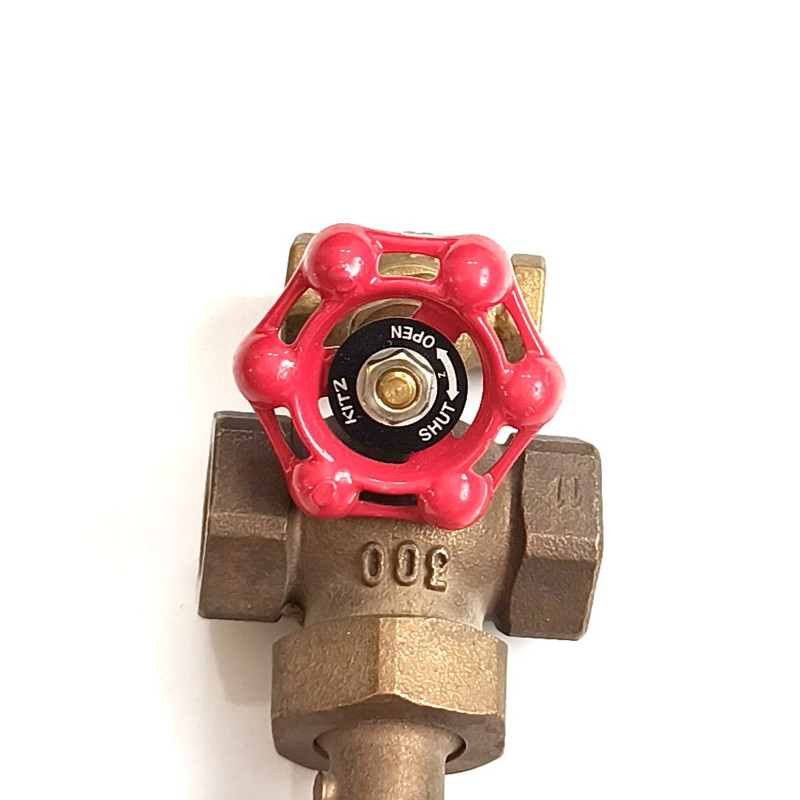 شیر سوزنی کیتز مدل برنجی کلاس 150