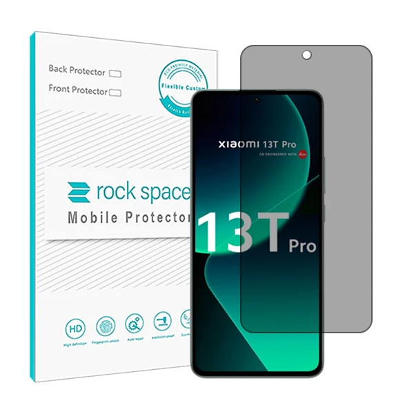 محافظ صفحه نمایش حریم شخصی راک اسپیس مدل Anti Shock مناسب برای گوشی موبایل شیائومی 13T Pro