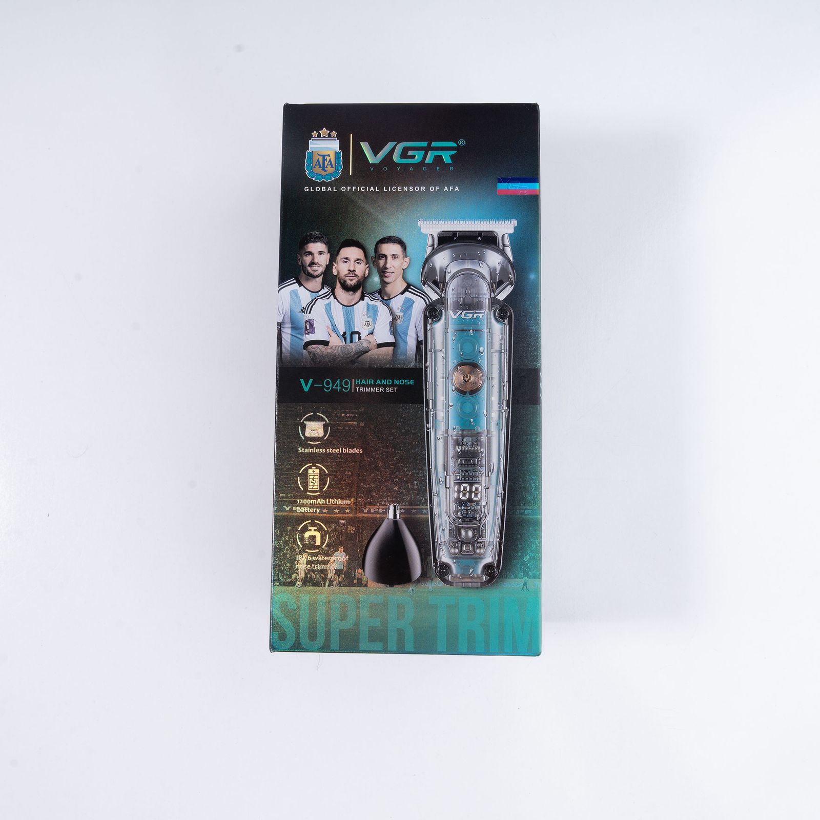 ماشین اصلاح موی سر و صورت وی جی ار مدل V-949 -  - 2