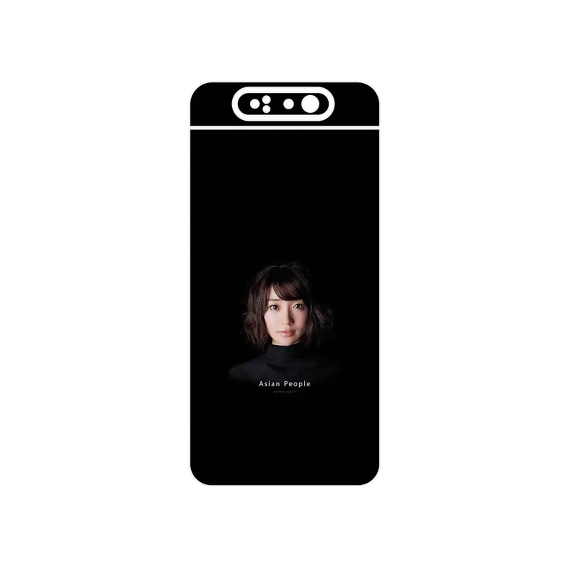 برچسب پوششی ماهوت مدل Portrait of an Asian Woman مناسب برای گوشی موبایل سامسونگ Galaxy A80