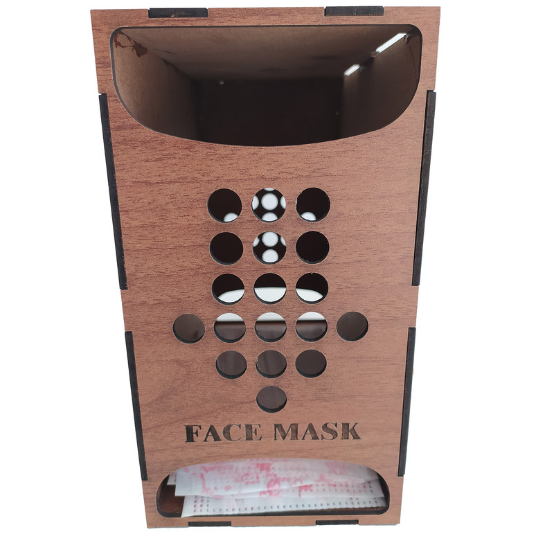جعبه نگهدارنده ماسک مدل چوب جعبه نگهدارنده ماسک مدل چوب