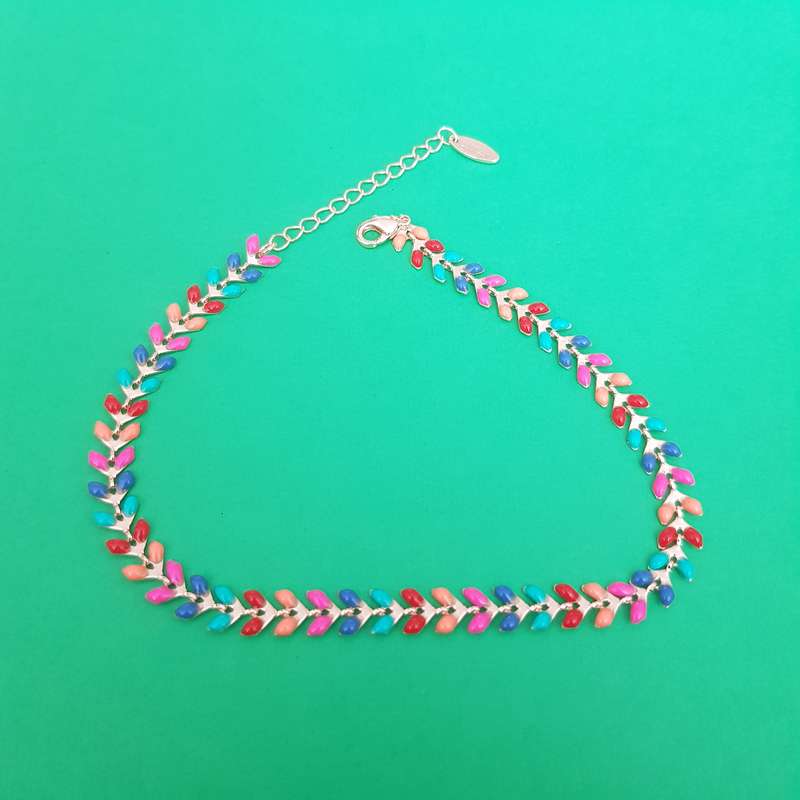 پابند زنانه وای اس ایکس مدل برگ پابند زنانه وای اس ایکس مدل برگ