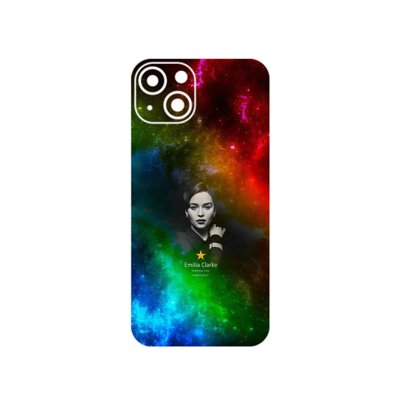 برچسب پوششی ماهوت مدل emilia clarke مناسب برای گوشی موبایل اپل iPhone 13