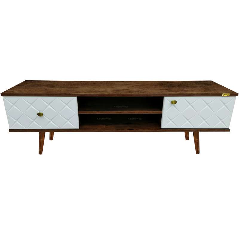 میز تلویزیون کاریزما چوب مدل A.W_212