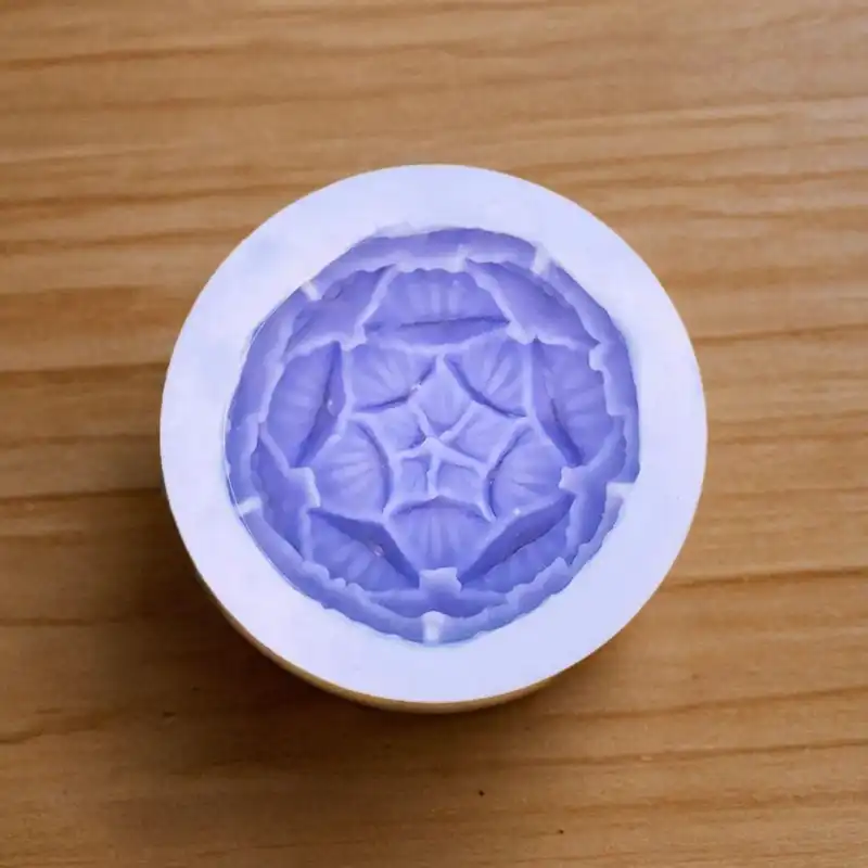 قالب شمع مدل گل لوتوس