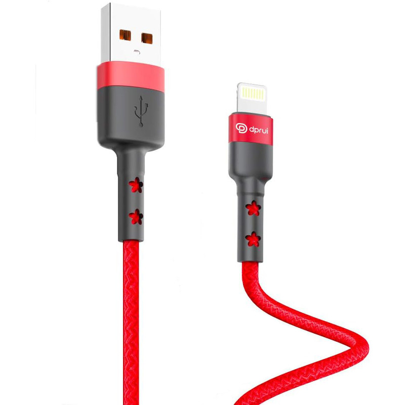 کابل تبدیل USB به لایتنینگ دی پی روی مدل B16 طول 1 متر
