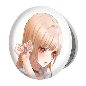 آینه جیبی خندالو طرح کیتاگاوا انیمه مای درس آپ دارلینگ مدل تاشو کد 23848 