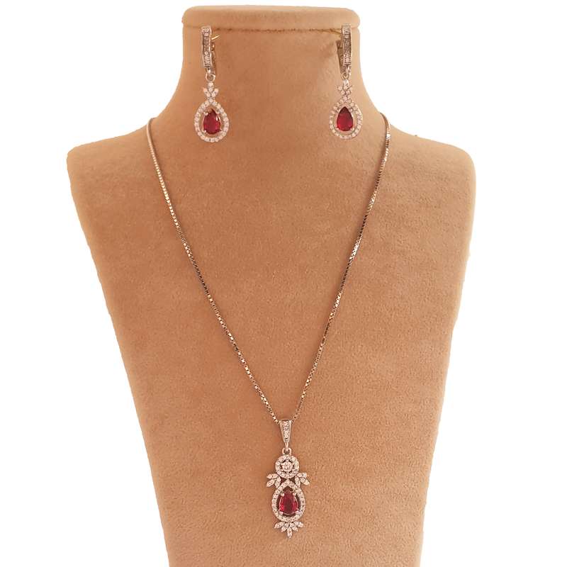 نیم ست نقره زنانه مدل 36