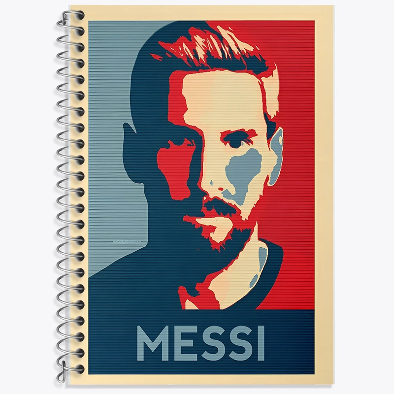 دفتر نت موسیقی 50 برگ خندالو طرح لیونل مسی کد F6476