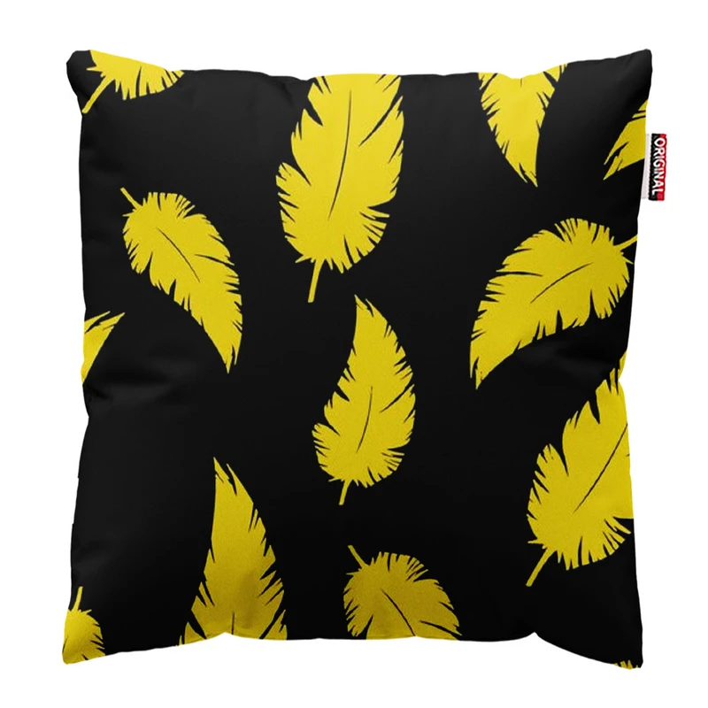  کوسن پاد آفرین طرح پر کد 1425 سایز 30*30 سانتی متر