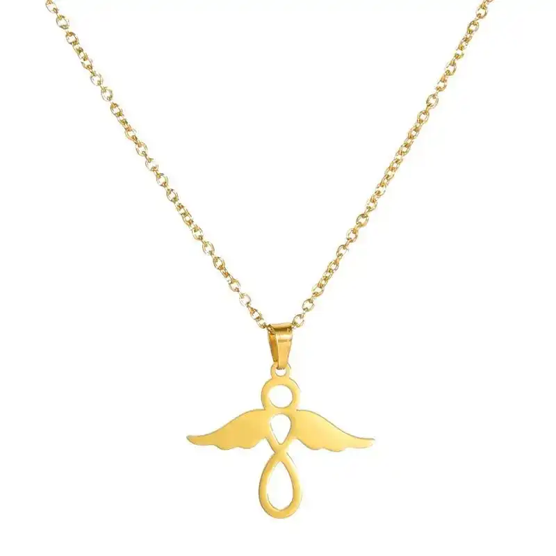 گردنبند طلا 18 عیار زنانه آرا مدل فرشته