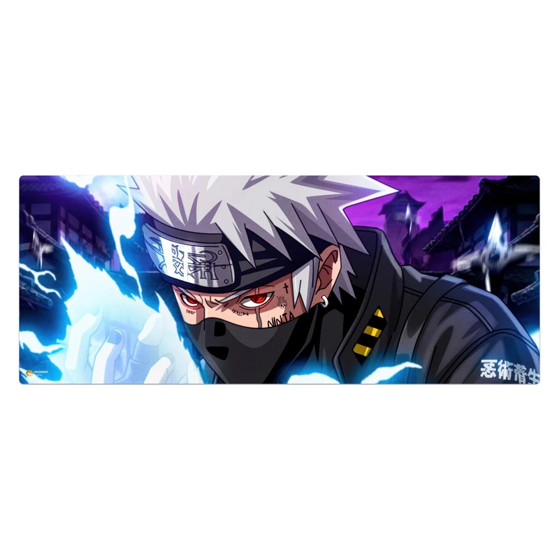ماوس پد هومرو مدل HX110 طرح Naruto سایز 40x100 سانتی‌متر