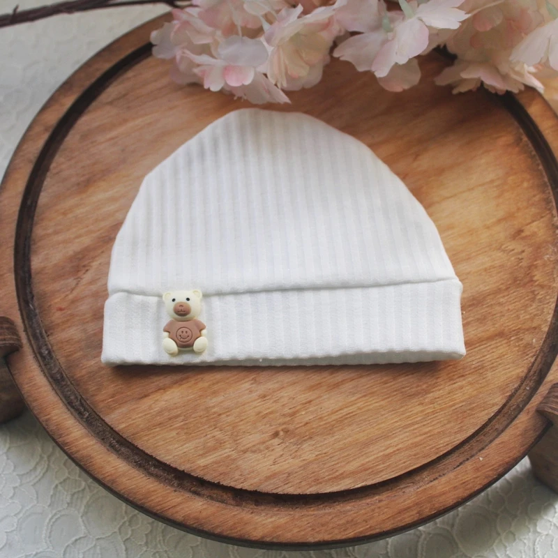 عکس شماره 4 : کلاه نوزادی ریماز مدل خرس کد m851