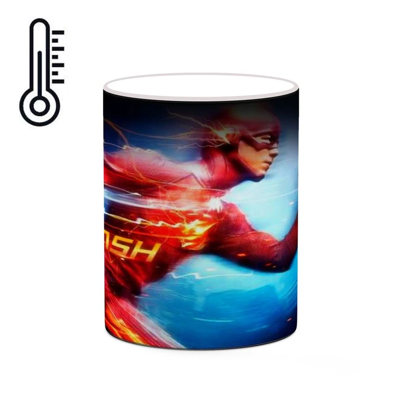 ماگ حرارتی کاکتی مدل فلش The Flash کد mgh40151