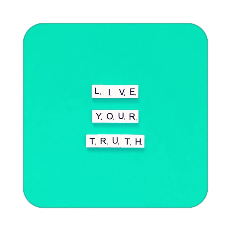 زیر لیوانی کاکتی طرح جملات انگیزشی و مثبت مدل mp24753