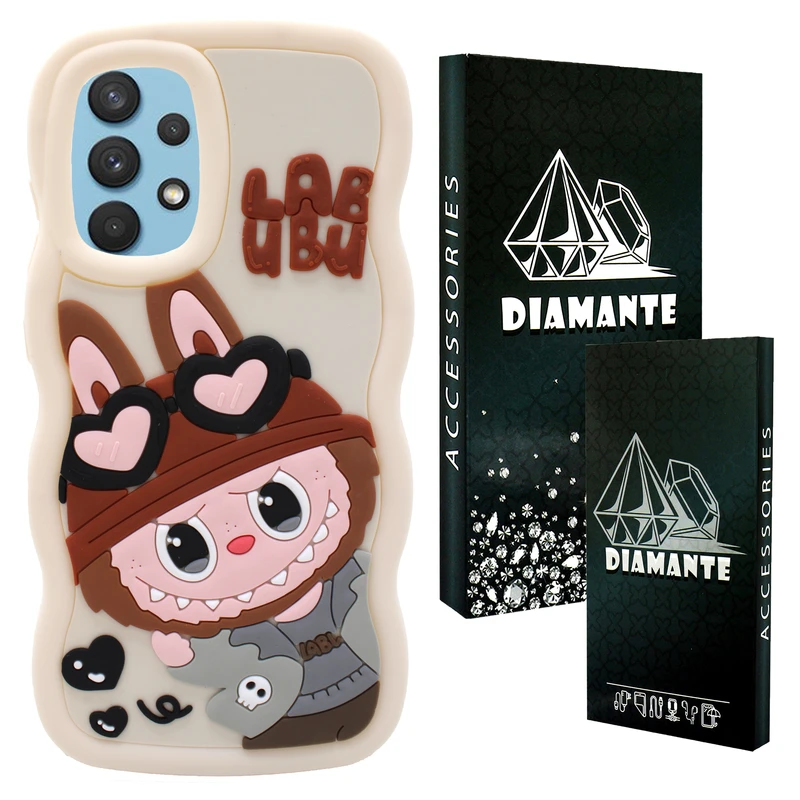 کاور دیامانته مدل Cream Bk مناسب برای گوشی موبایل سامسونگ Galaxy M32 5G