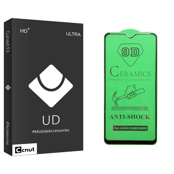 محافظ صفحه نمایش سرامیکی کوکونات مدل UD Black مناسب برای گوشی موبایل سامسونگ Galaxy A10
