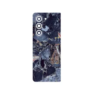 MAHOOT Broken black marble Cover Sticker for Samsung Galaxy Z Fold 5