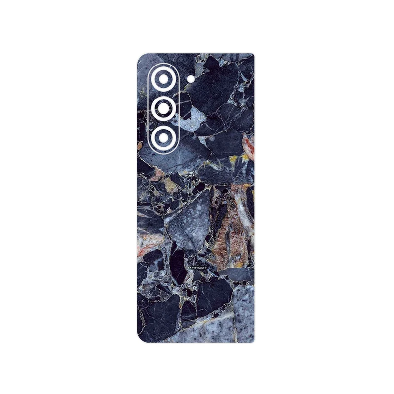 برچسب پوششی ماهوت مدل Broken black marble مناسب برای گوشی موبایل سامسونگ Galaxy Z Fold 5