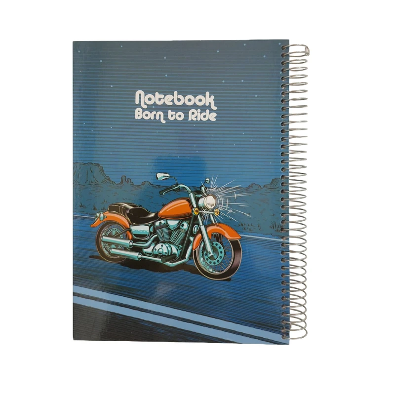 دفتر مشق پاپکو مدل Born To Ride