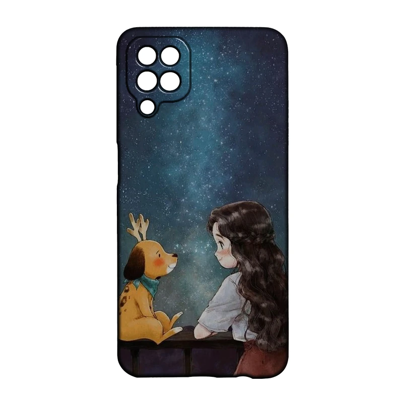 کاور طرح دخترانه کد 249 مناسب برای گوشی موبایل سامسونگ Galaxy A12 / M12 / F12