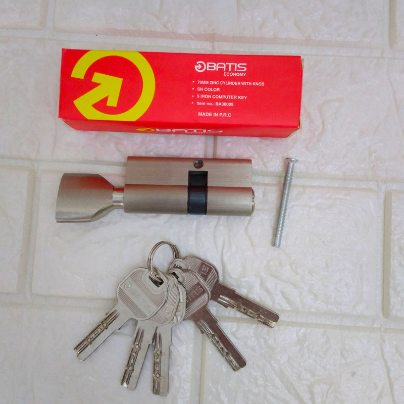 سیلندر قفل باتیس مدل آپارتمانی 7cm کد BA30009