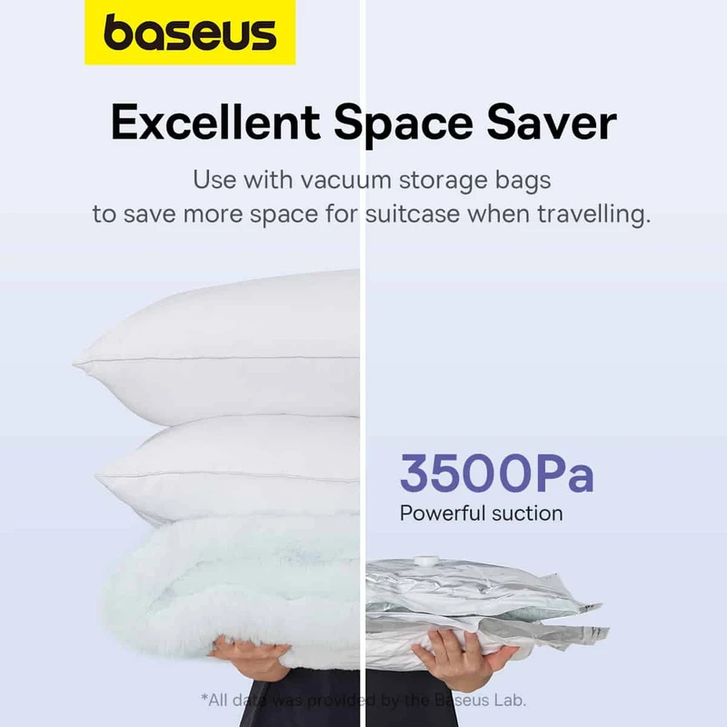 عکس شماره 7 : پمپ باد بیسوس مدل portable air pump