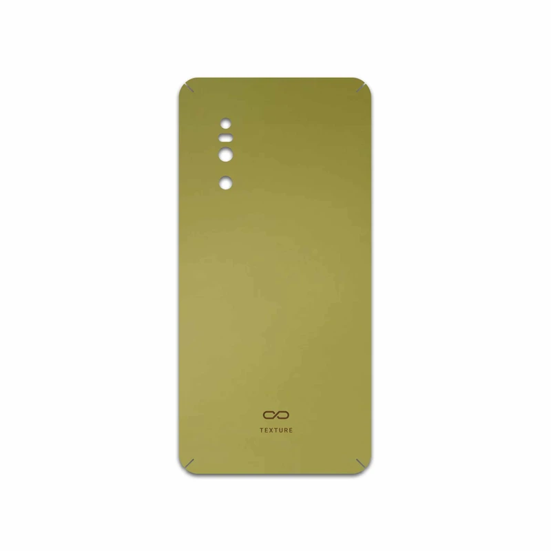 برچسب پوششی ماهوت مدل Matte-Gold مناسب برای گوشی موبایل ویوو X27