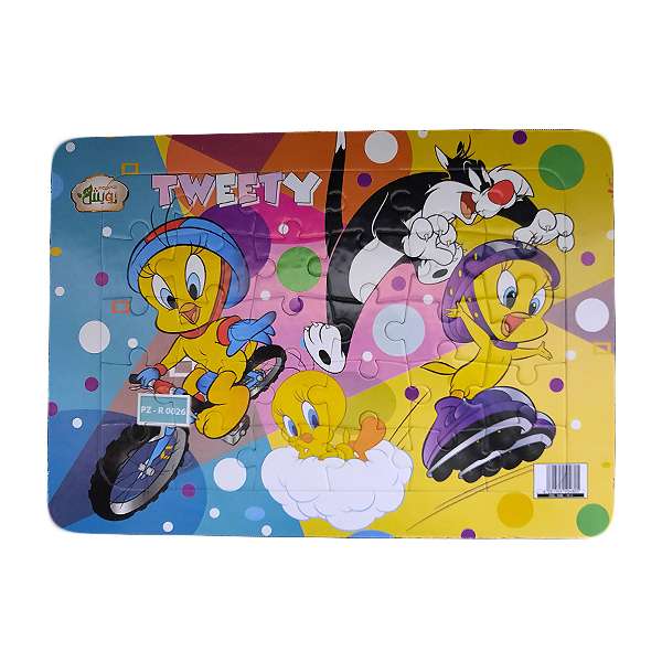 پازل 30 تکه مدل رویش طرح توییتی کد 0026