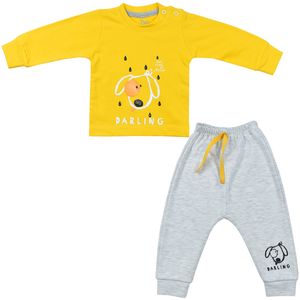 نقد و بررسی ست تی شرت و شلوار نوزادی اسپیکو مدل چیاکو سگ رنگ زرد توسط خریداران