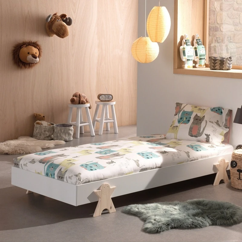 تخت خواب تک نفره مدل S-24 سایز 90×200 سانتی متر
