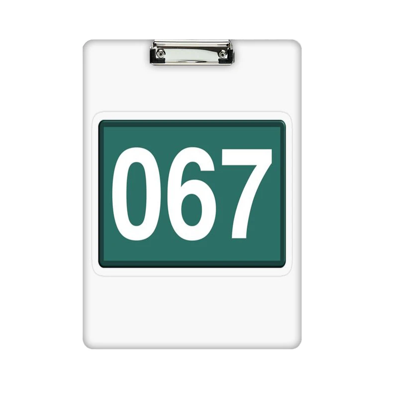 تخته شاسی مدل Squid game کد 2258 سایز A4