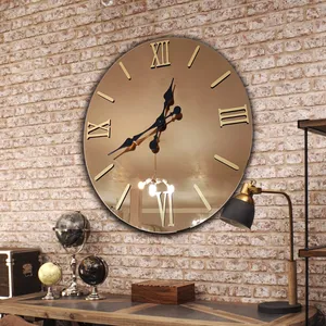 ساعت دیواری طرح آینه ای مدل SANA کد 07 