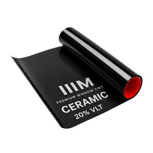 برچسب دودی شیشه خودرو تری ام مدل ضد خش سرامیکی 20 درصد کد iiim-ceramic-20 رول 4 متری