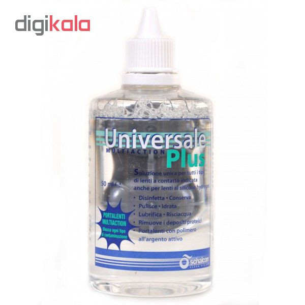 محلول شستشوی لنز شالکون مدل Universal Plus حجم 50 میلی لیتر