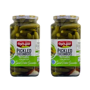 خیارشور ویژه سیمره - 630 گرم بسته 2 عددی