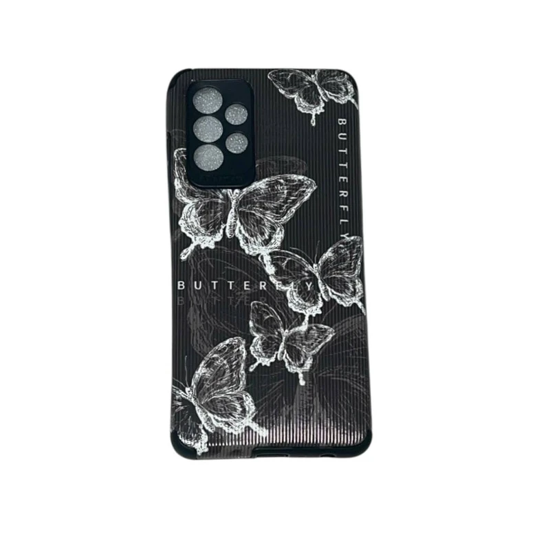 کاور مدل کبریتی طرح پروانه کد Bp876 مناسب برای گوشی موبایل  سامسونگ Galaxy A52