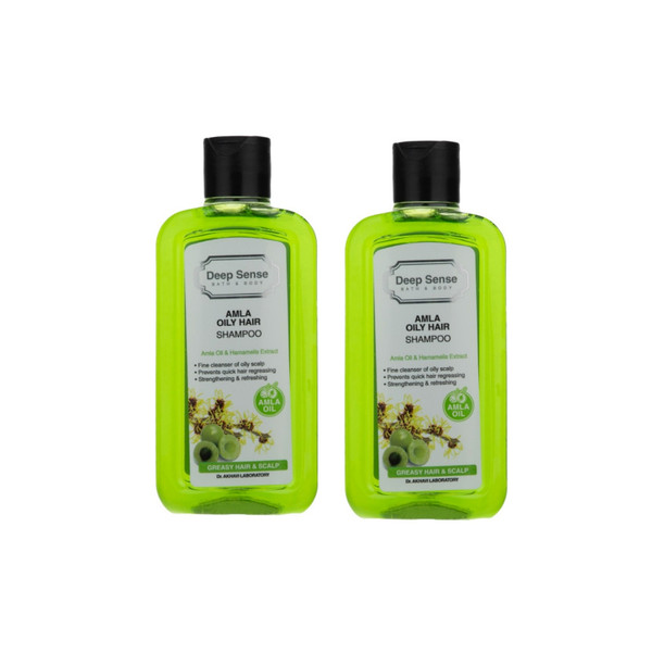 شامپو مو دیپ سنس مدل Hazel حجم 200 میلی لیتر مجموعه 2 عددی