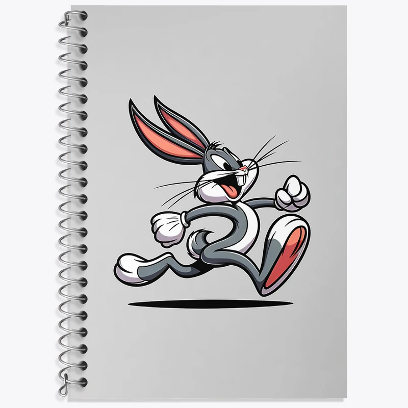 دفتر لغت 50 برگ خندالو طرح باگز بانی کد N5755